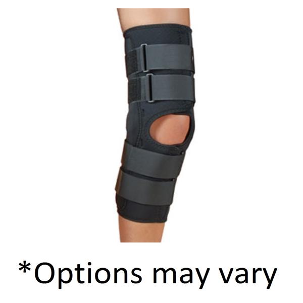 Hely & Weber Brace Orthosis Knapp Knee Kuhl Neoprene Black Size 16" X-Small Ea - 5658-BLK-XS