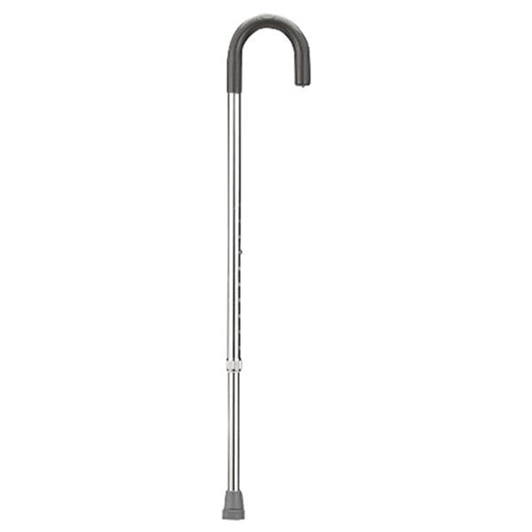 Drive Medical Designs Cane Single Aluminum 300Lb Capacity 30-39" Silver/Gray Adult 6/Ca - 10302-6