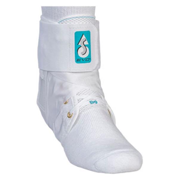 Medical Specialties Brace Aso Evo 12-13" Ankle Nylon 12-13" Bilateral White Size Medium Ea - 264084