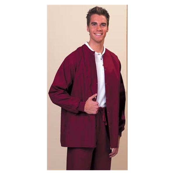 Fashion Seal Jacket Warm-Up 65% Polyester / 35% Cotton Unisex Teal X-Small 2 Pockets Ea - 7683-XS