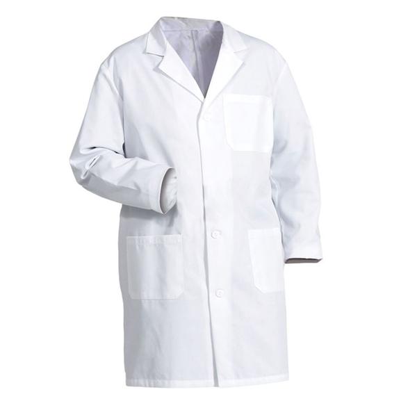 Fashion Seal Lab Coat Staff Length 65% Polyester / 35% Cotton Mens White Size 30 39 In Ea - 499-30
