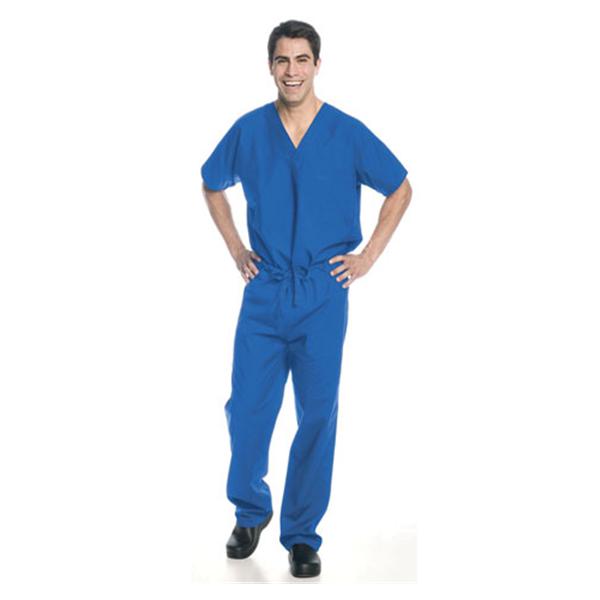 Landau Uniforms Pant Scrub Poly/Ctn Unsx Rylblu Xl Rvrsbl 2Pckt Ea - 7602-BEP-XLG