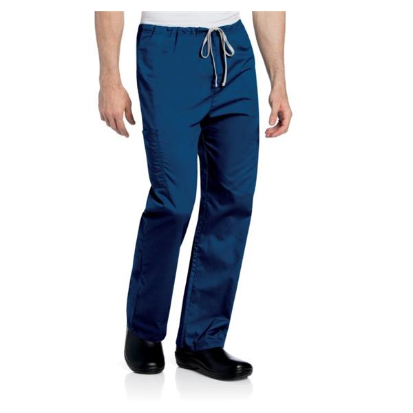 Landau Uniforms Pant Scrub Poly/Ctn Unsx Glxyblu 2Xl Rvrsbl 2Pckt Ea - 7602-BGP-XXL