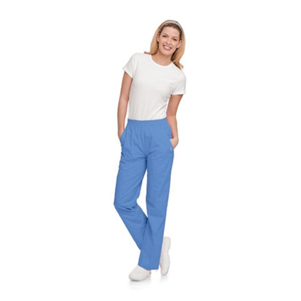 Landau Uniforms Scrub Pant 8327 Womens Large Ceil Blue Ea - 8327-BCP-LGE