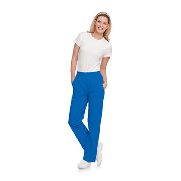 Landau Uniforms Scrub Pant 8327 Womens Medium Royal Blue Ea - 8327-BEP-MED