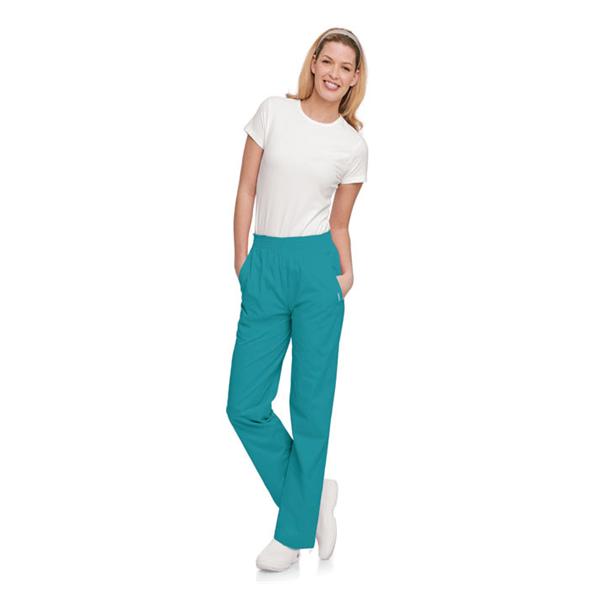 Landau Uniforms Scrub Pant 8327 Womens 3X Large Petite Teal Ea - 8327-BTP-P3X