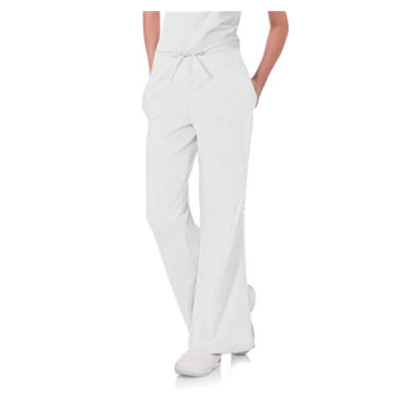 Landau Uniforms Pant Scrub 8335 Womens Small White Ea - 8335-WWY-SML