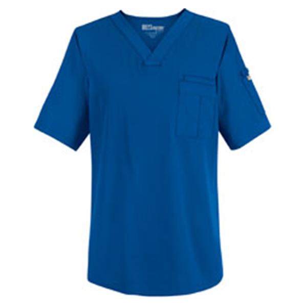 Grey's Anatomy (TM) Shirt Scrub Greys Anatomy 0103 Mens Small Royal Blue Each - 0103-08-S