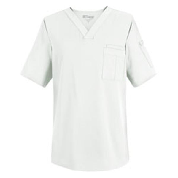 Grey's Anatomy (TM) Shirt Scrub Greys Anatomy 0103 Mens Small White Each - 0103-10-S