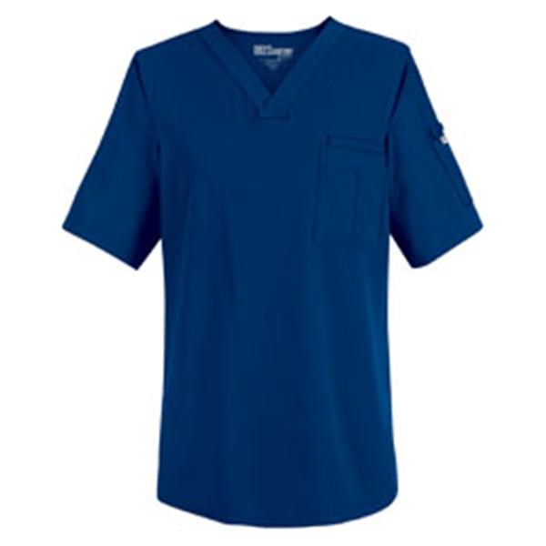 Grey's Anatomy (TM) Shirt Scrub Greys Anatomy 0103 Mens 5X Large Indigo Each - 0103X-23-5XL