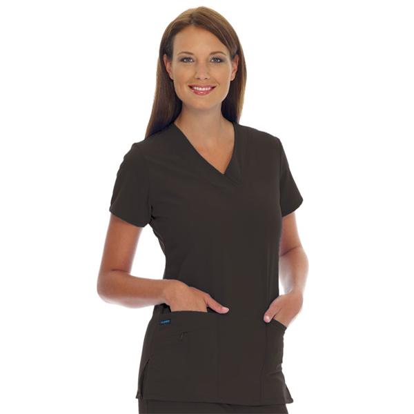 Jockey (TM) Scrubs Shirt Scrub Jockey 2206 Womens Small Black Ea - 2206-015-S