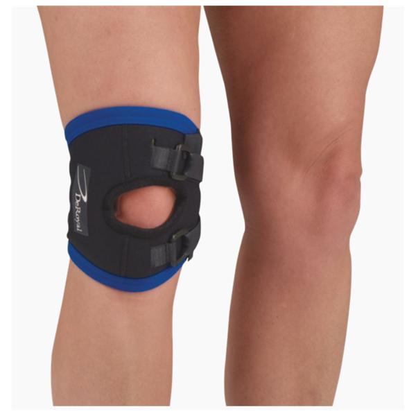 Deroyal Industries Inc Stabilizer Concise Patellar Neoprene Black Size Large Universal Ea - NEP7790-74
