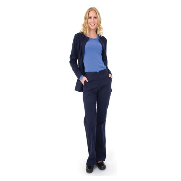 koi Design Jacket Warm-Up 55% Cotton / 45% Polyester Womens Navy Large 3 Pockets Ea - 406-12-L