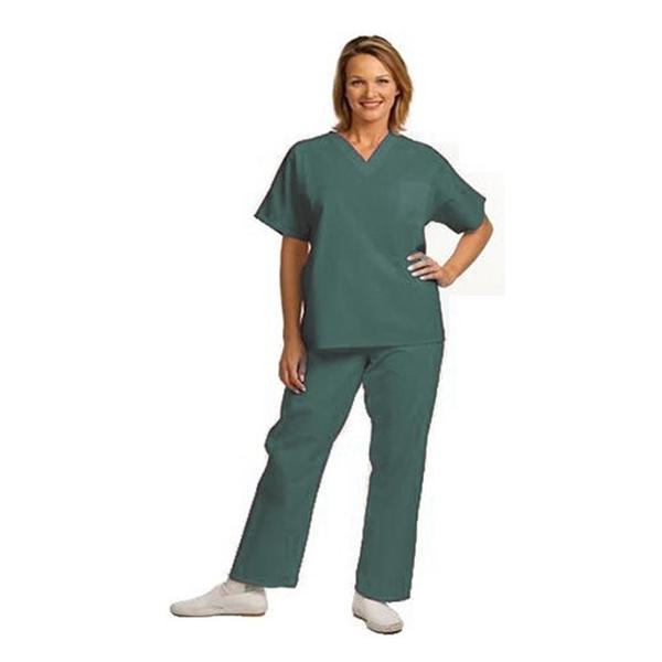 Fashion Seal Shirt Scrub Fashion Seal 78734 Unisex Medium Teal Ea - 78734-M