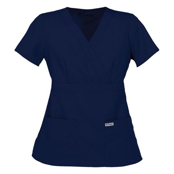 Grey's Anatomy (TM) Shirt Scrub Greys Anatomy 4153 Crossover Womens Medium Indigo Each - 4153-23-M