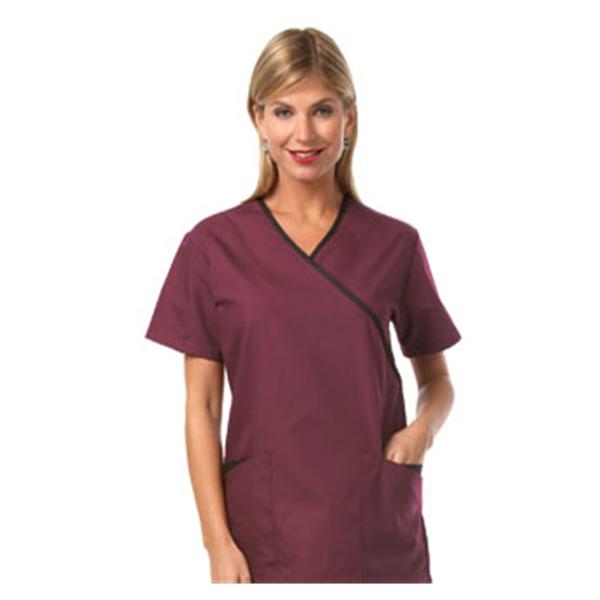 Fashion Seal Shirt Scrub Fashion Seal 7001 Womens X-Large Burgundy Ea - 7001-XL