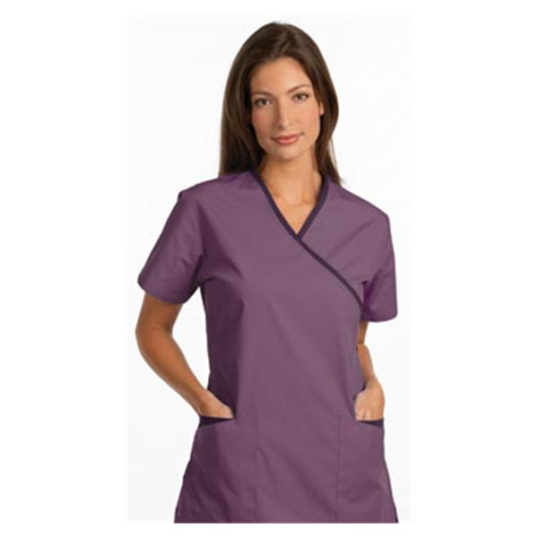 Fashion Seal Shirt Scrub Fashion Seal 7006 Womens X-Small Plum / Eggplant Ea - 7006-XS