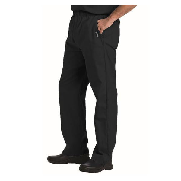 Landau for Men (R) Scrub Pant 8550 Mens Large Black Ea - 8550-BKP-LGE
