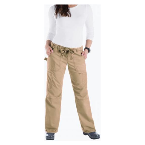 Koi by Kathy Peterson Pant Scrub 701 Womens Medium Tall Camel Ea - 701T-07-M
