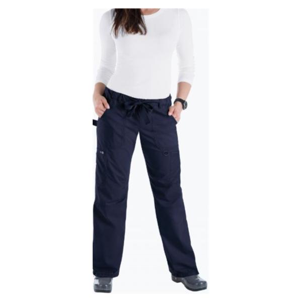 Koi by Kathy Peterson Pant Scrub 701 Womens Medium Tall Navy Ea - 701T-12-M