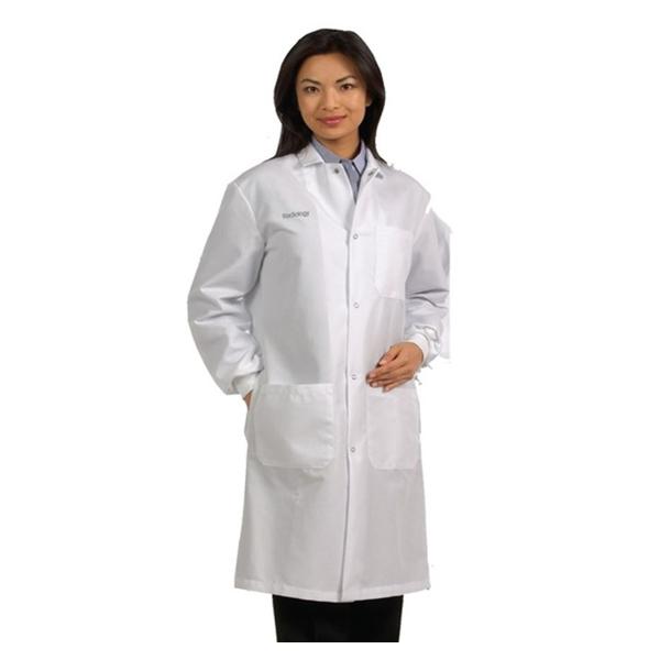 Fashion Seal Lab Coat 80% Polyester / 20% Cotton Unisex White Small 41 In Ea - 439-S