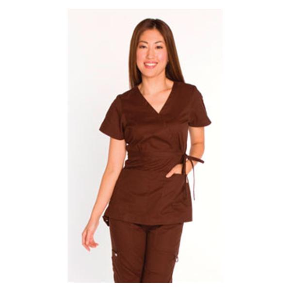 koi Design Shirt Scrub 137 Katelyn Womens Medium Espresso Ea - 137-52-M