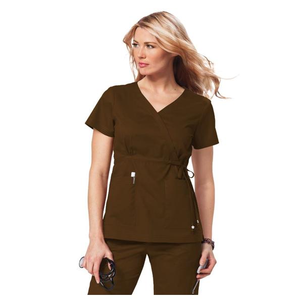 koi Design Shirt Scrub 137 Katelyn Womens Small Espresso Ea - 137-52-S