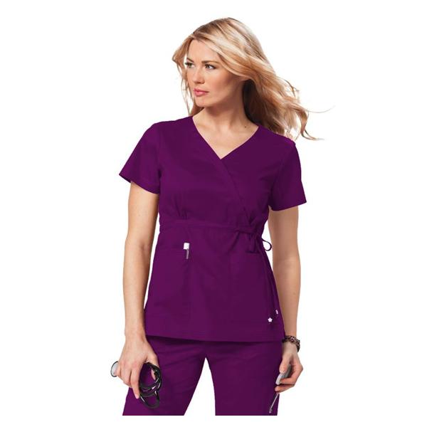 koi Design Shirt Scrub 137 Katelyn Womens Medium Merlot Ea - 137-48-M