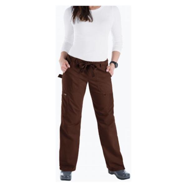koi Design Pant Scrub 701 Womens X-Small Petite Espresso Ea - 701P-52-XS