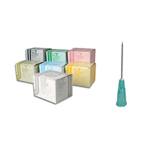 Exel International Needle 19Gx1" Conventional 100/Bx 2000/Case - 26424