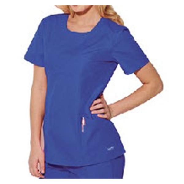 Landau Uniforms Shirt Scrub Womens X-Large Hunter Green Ea - 8162-GHPA-XL