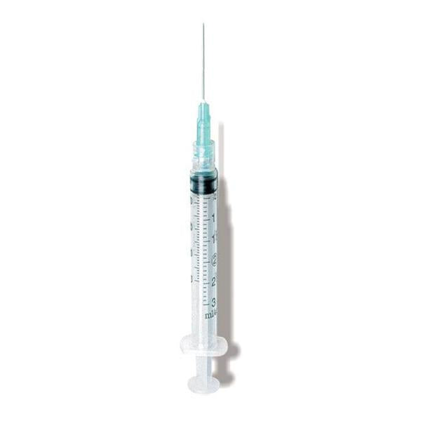 Exel International Syringe/Needle 3Cc Luer Lock 18Gx1-1/2" Conventional 100/Bx, 10 Bx/Ca - 26110