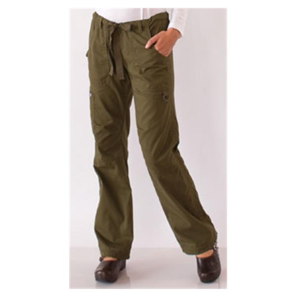 Koi by Kathy Peterson Pant Scrub 701 Womens Large Tall Olive Ea - 701T-57-L