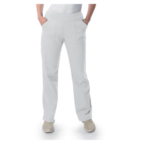 Landau Uniforms Pant Scrub 8355 Womens Medium White Ea - 8355-WWY-M