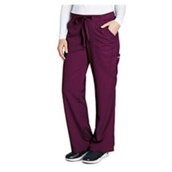 Grey's Anatomy (TM) Pant Scrub 4245 Womens Medium Wine Ea - 4245-65-M