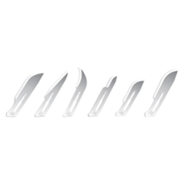 Exel International Blade Surgical Exel #15 Stainless Steel Sterile Disposable 100/Bx - 29508