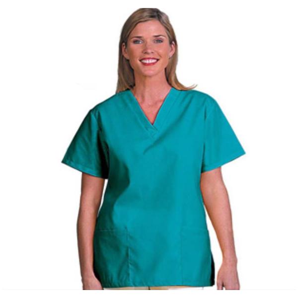 Fashion Seal Shirt Scrub Fashion Poplin Womens X-Small Teal Ea - 7288-XS