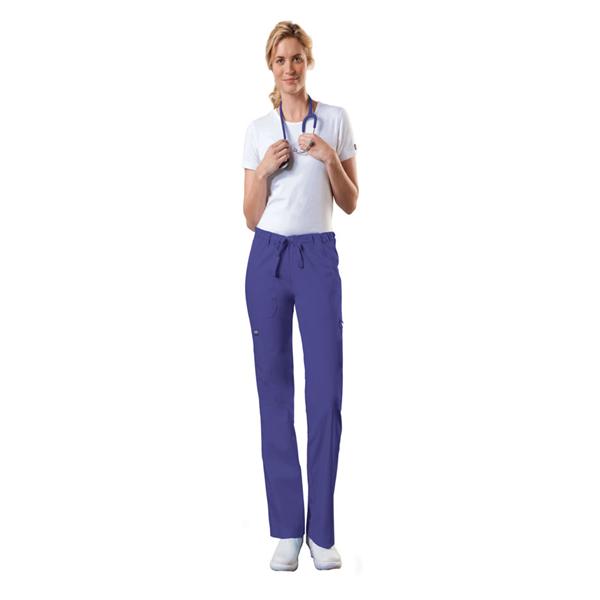 Cherokee Workwear Pant Scrub 4020 Womens 2X Small Grape Ea - 4020-GRPW2XS