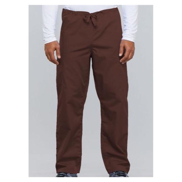 Cherokee Workwear Pant Scrub Cherokee 4100 Unisex Large Chocolate Ea - 4100-CHCW-L
