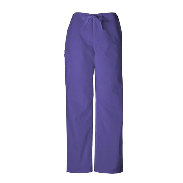 Cherokee Workwear Pant Scrub Cherokee 4100 Unisex 2X Large Grape Ea - 4100-GRPW-2X
