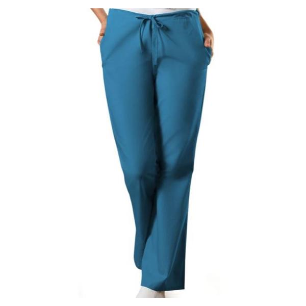 Cherokee Workwear Scrub Pant 4101 Womens Medium Caribbean Blue Ea - 4101-CARW-M