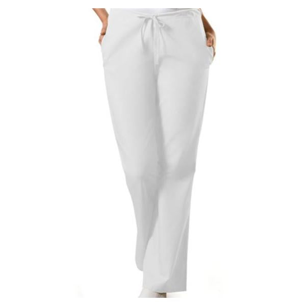 Cherokee Workwear Scrub Pant 4101 Womens Large Petite White Ea - 4101P-WHTW-L
