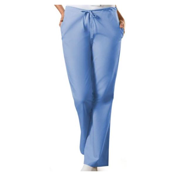 Cherokee Workwear Scrub Pant 4101 Womens X-Small Tall Ceil Blue Ea - 4101T-CIEWXS