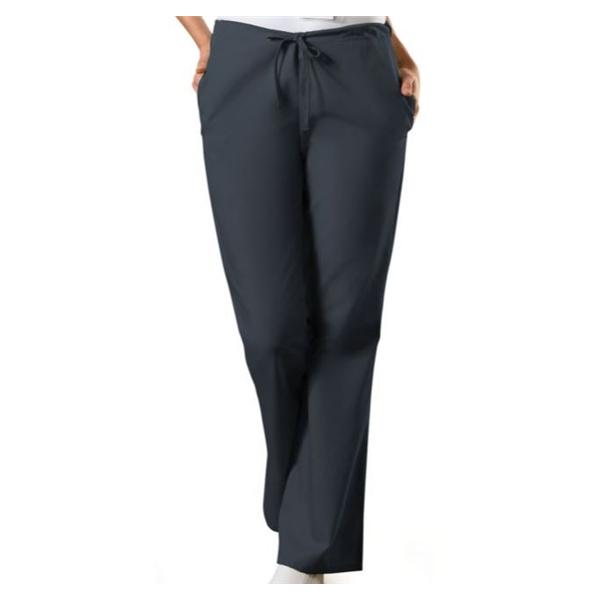 Cherokee Workwear Scrub Pant 4101 Womens Large Tall Pewter Ea - 4101T-PWTW-L
