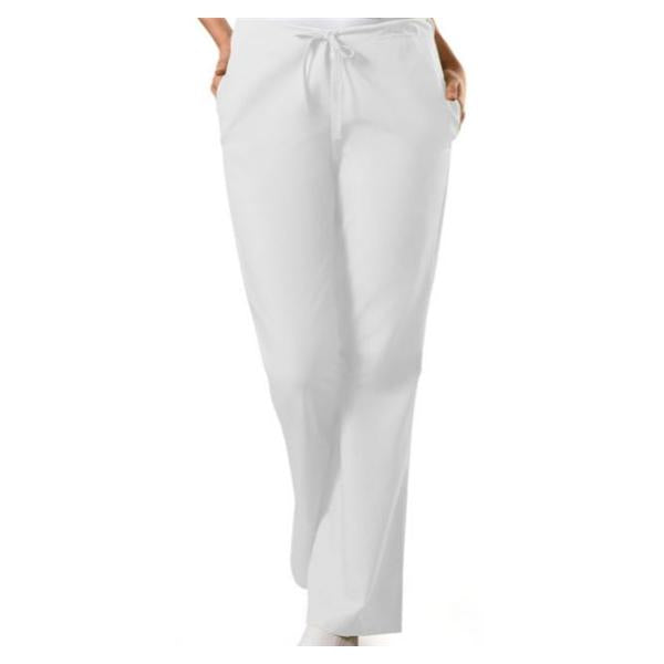 Cherokee Workwear Scrub Pant 4101 Womens X-Large Tall White Ea - 4101T-WHTWXL