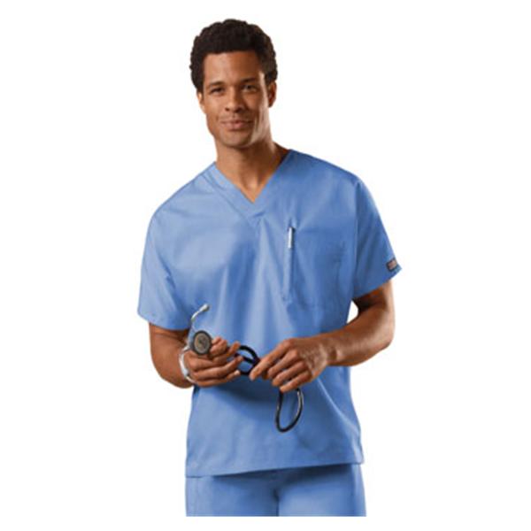 Cherokee Workwear Shirt Scrub Cherokee 4777 Unisex 3X Large Ceil Blue Ea - 4777-CIEW-3X