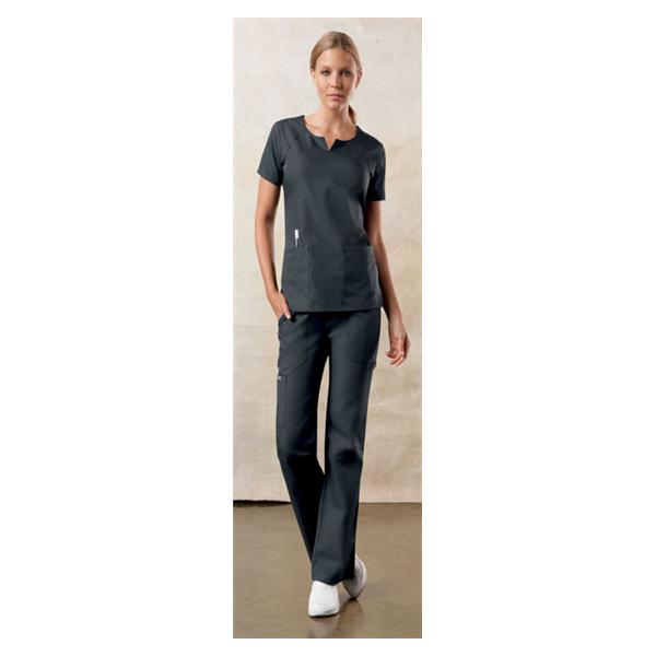 Cherokee Workwear Shirt Scrub Cherokee 4824 Womens 3X Large Pewter Ea - 4824-PWTW-3X
