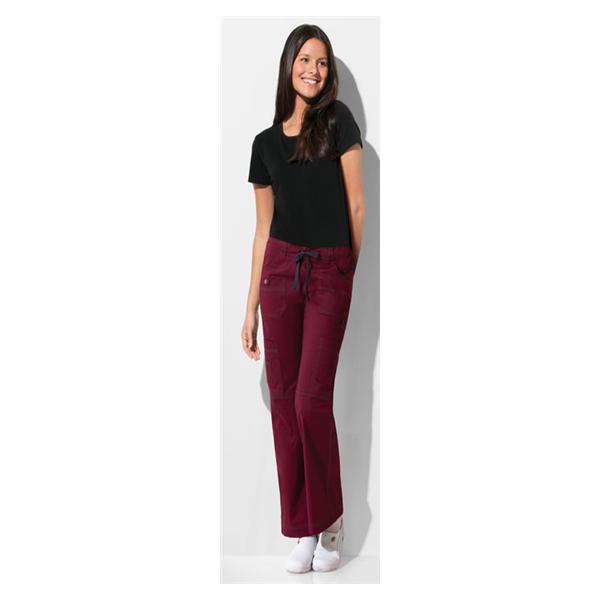 Dickies Pant Scrub Dickies 857455 Womens Large Petite Wine Ea - 857455PWINZL