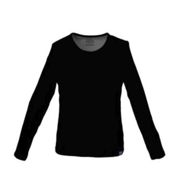 Cherokee Workwear Shirt Tee Womens Small Black Ea - 4818-BLKW-S