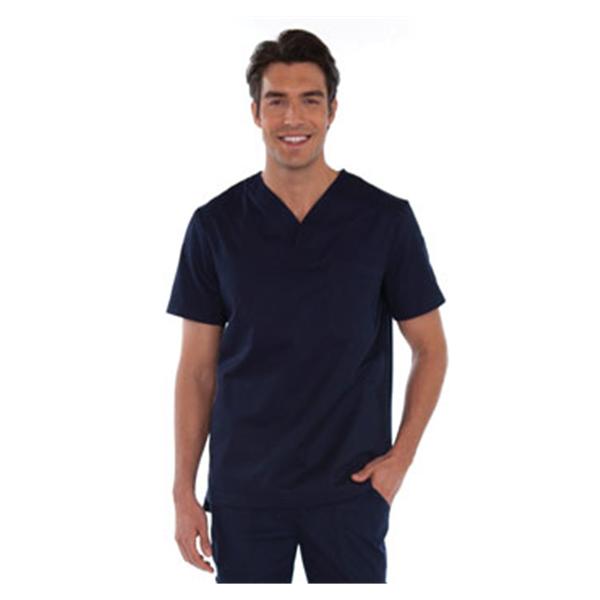 koi Design Shirt Scrub 654 Jason Mens Large Navy Ea - 654-12-L
